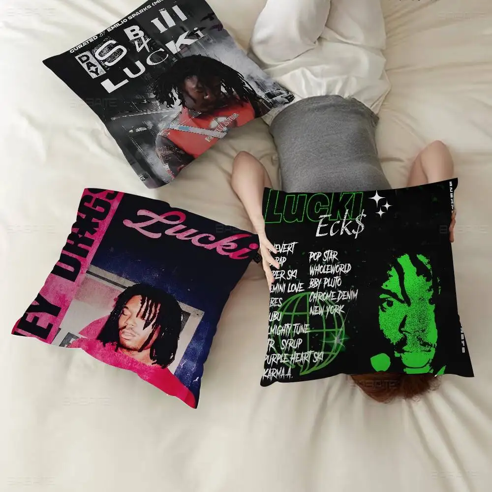 

Чехол для подушки L-Lucki Rapper, наволочка для обивки дивана, подушка для домашнего декора, наволочки