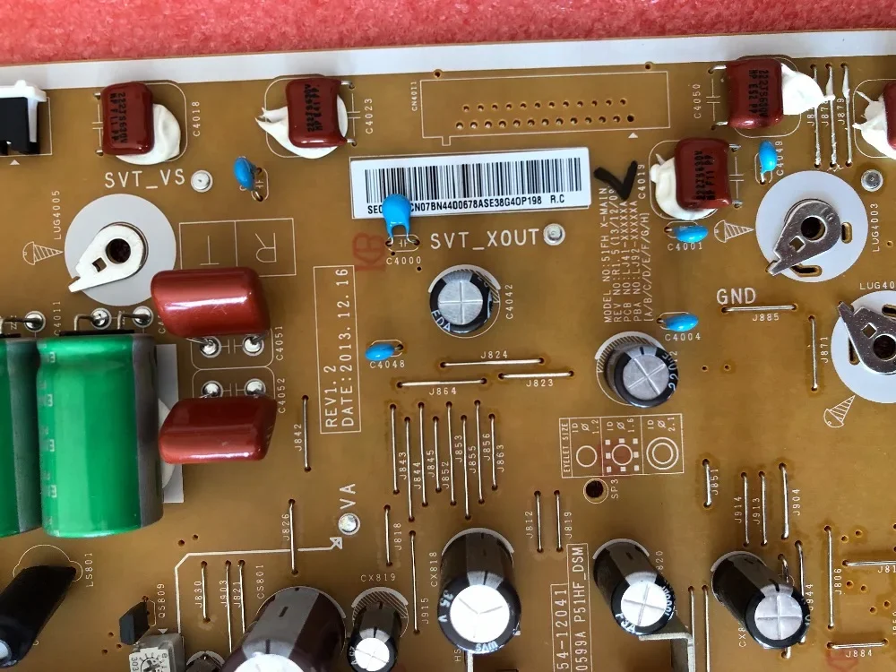 Оригинальная плата питания BN44-00599A = BN44-00678A, совместимая с телевизором Samsung PN51F4500AF PS51F4900AR PS43F4500AW LJ41-XXXXXA