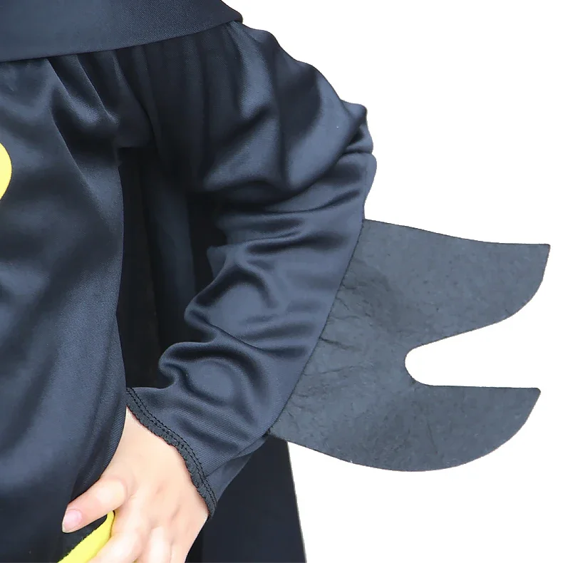 Anime Superhero Kids Bat Cosplay Costume Bodysuit Halloween Costume for Children Birthday Party Gift