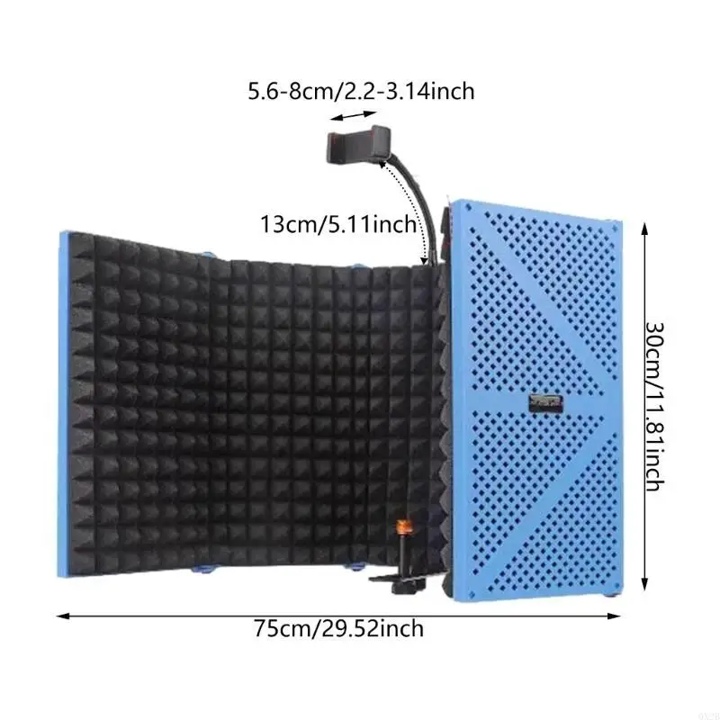 Microfone Windshield Sound Isulation Windshield para reduzir o ruído