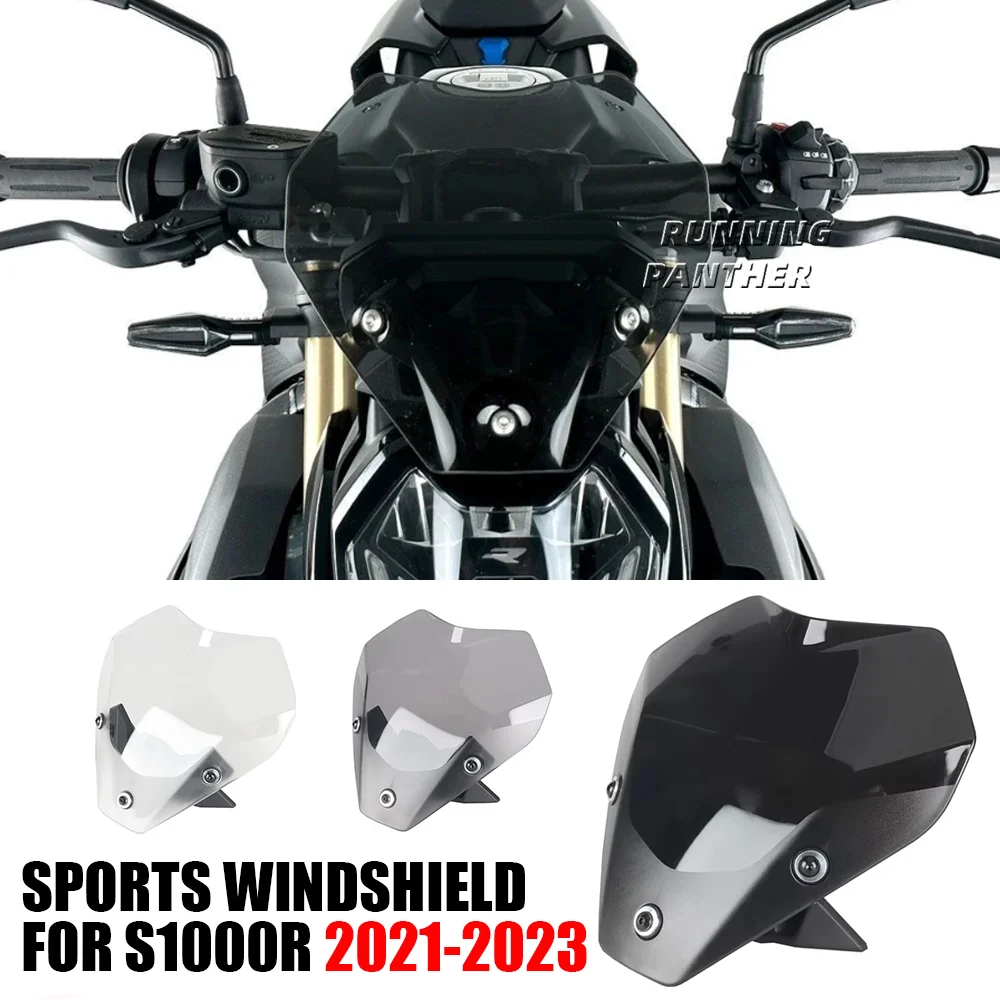 

Motorcycle Modification accessories Spoiler Windscreen Windshield Wind Deflector Screen Shield FOR BMW S1000R S 1000 R S 1000R