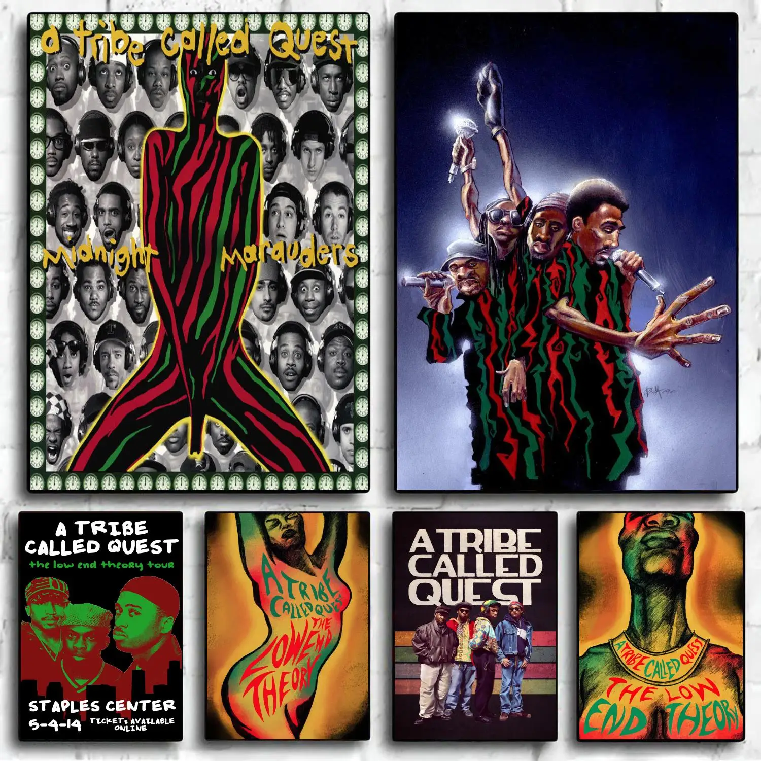 

a tribe called quest Band Decoration Art Poster Wall Art Personalized Gift Modern Family bedroom Decor Canvas Posters