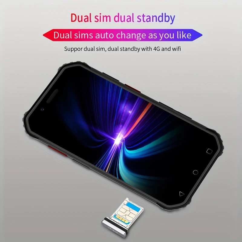 SOYES S10 RAM 3GB ROM 64GB Mini Smartphone 3.0 Inch 1900MAh 4G LTE Android 6.0 MTK6737 định Vị GPS Vân Tay Mặt ID Chắc Chắn Điện Thoại