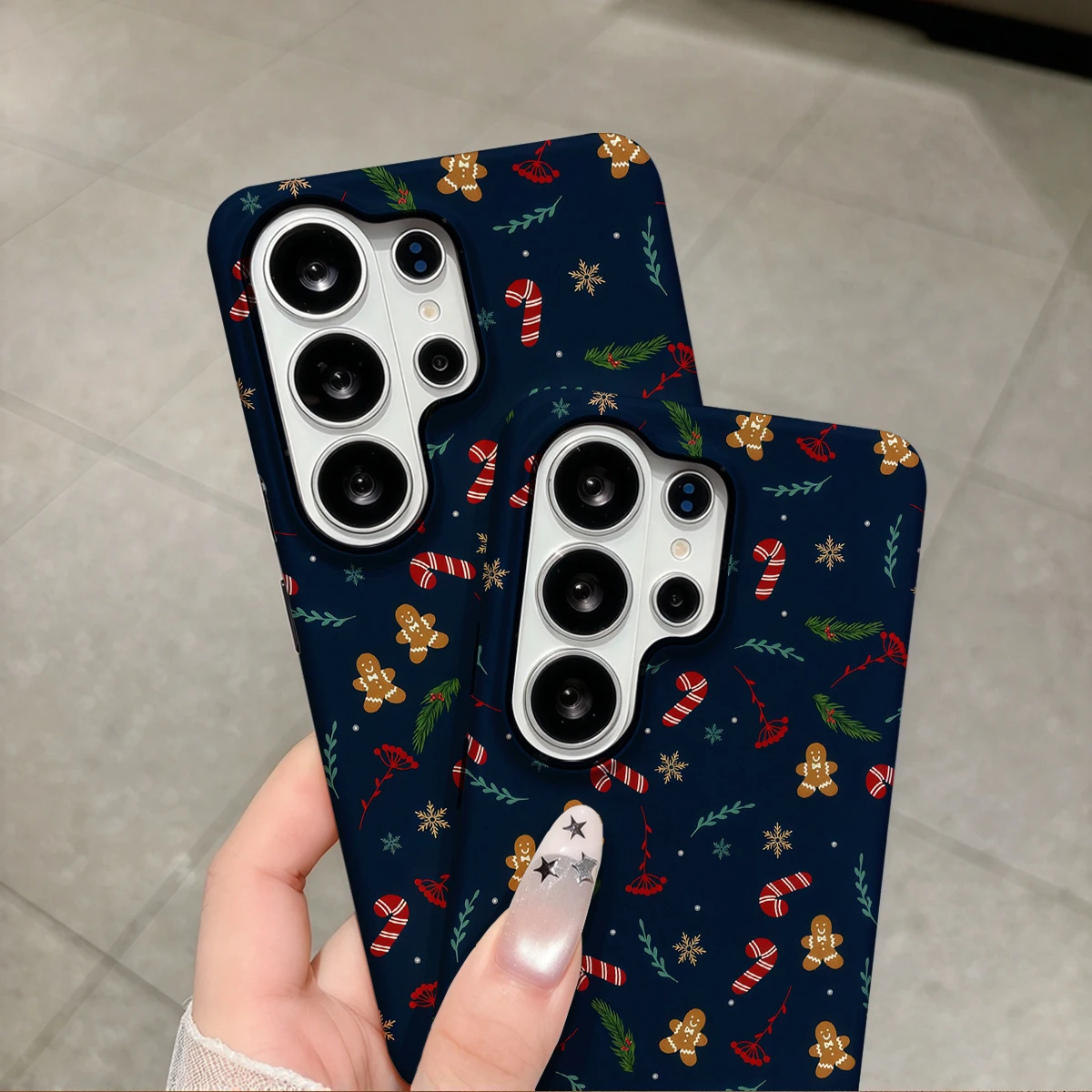 Xmas Vibe Phone Case For Samsung Galaxy S26 S25 Ultra S24 S23 Plus Hard Shock‑Absorption 2-in-1Protective Cover