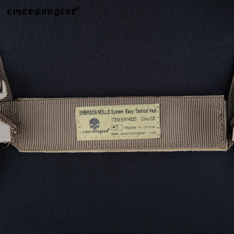 Emersongear Taktisches MOLLE-System Low Profile Chest Rig ROC-Quick Release Training Airsoft Jagd Schießen Outdoor Nylon – Detail 8