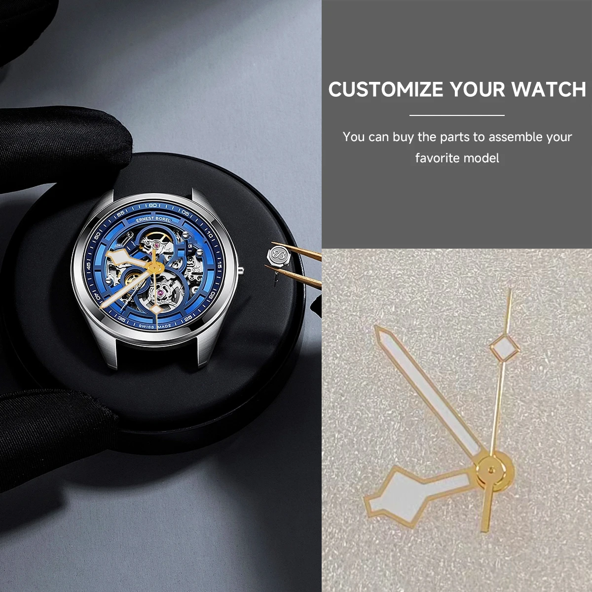 NH35 الأيدي ووتش اكسسوارات روز الذهب الفضة الذهب الأزرق ووتش الأيدي الخضراء مضيئة ل NH35/NH36/4R/7S حركة الساعات مؤشرات