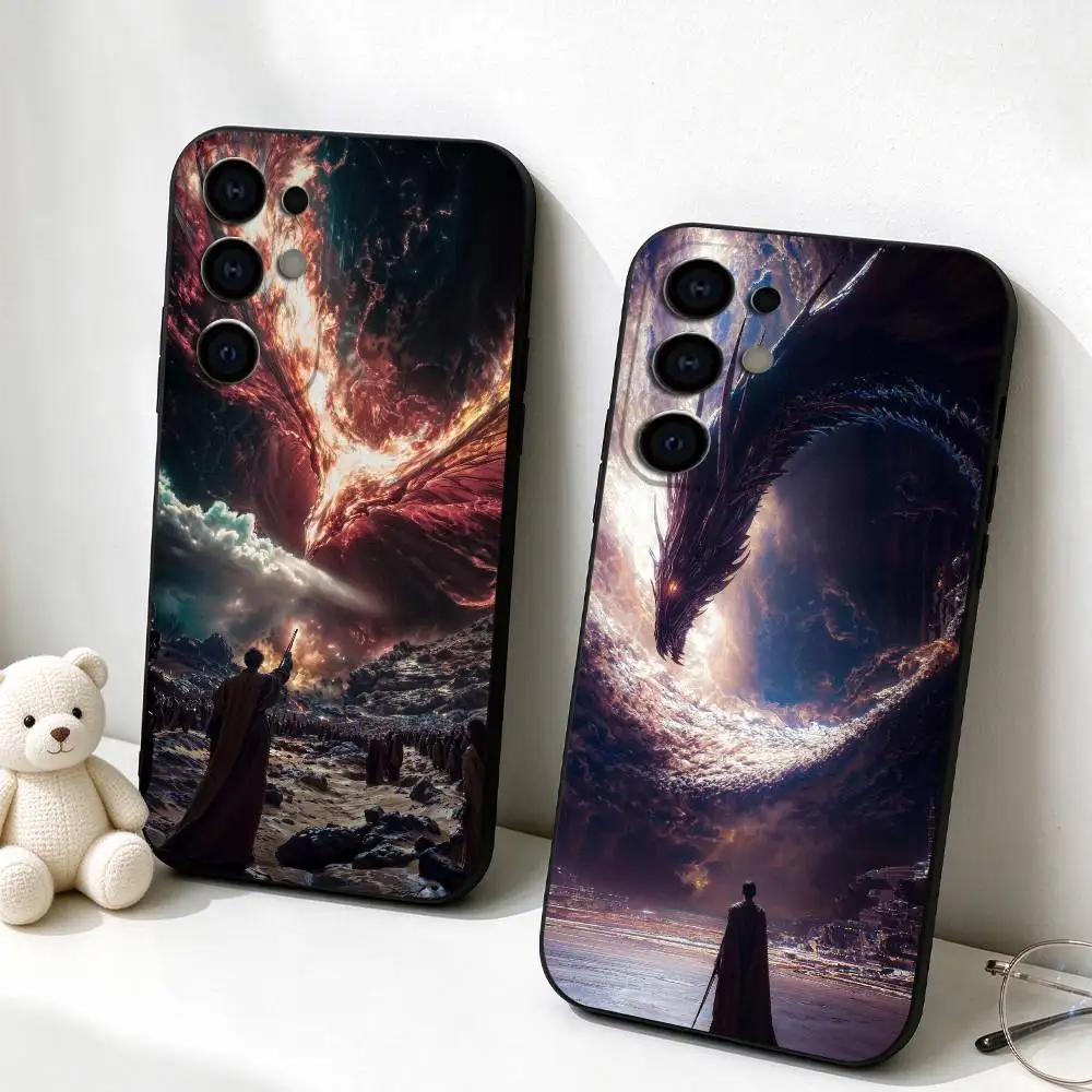 TV Game of T-Thrones  Phone Case For Samsung S26,S25,S24,S23,S22,S21,S30,Ultra,Plus,Fe,Lite,Note,10,Black Cover Gift