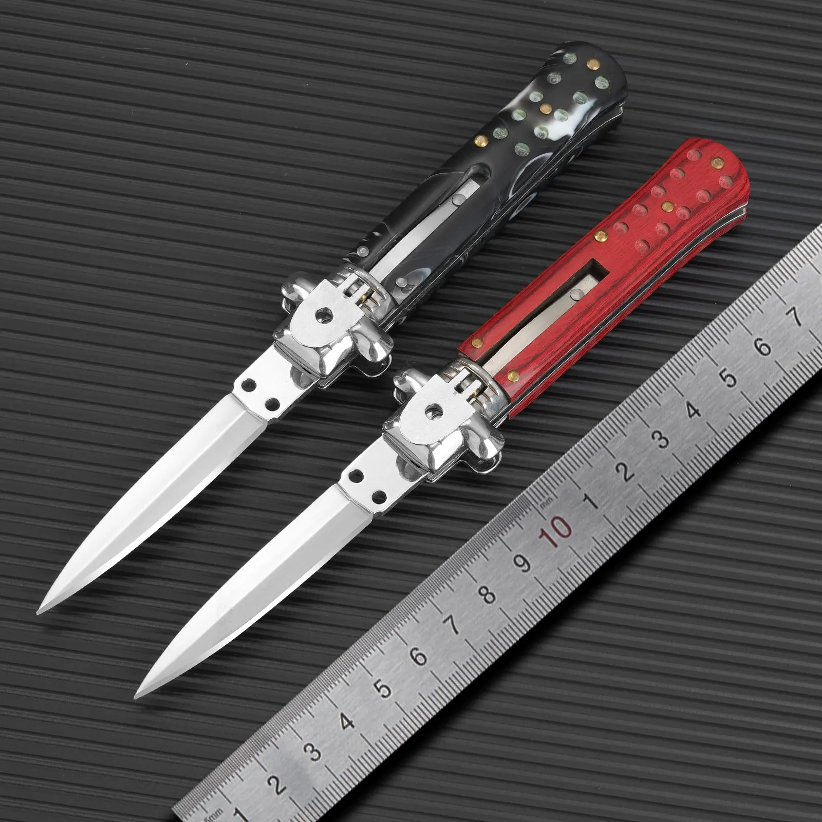 Outdoor camping folding knife, high hardness self-defense knife, box knife, EDC multi-function folding knife, sharp fruit knife