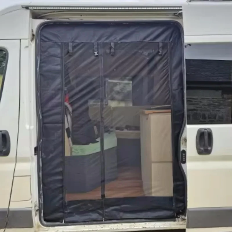 

RV Side Door Magnetic Mosquito Net Screen For Fiat Ducato Peugeot Boxer Citroen Relay 2006+ Easy Installation RV Accessories