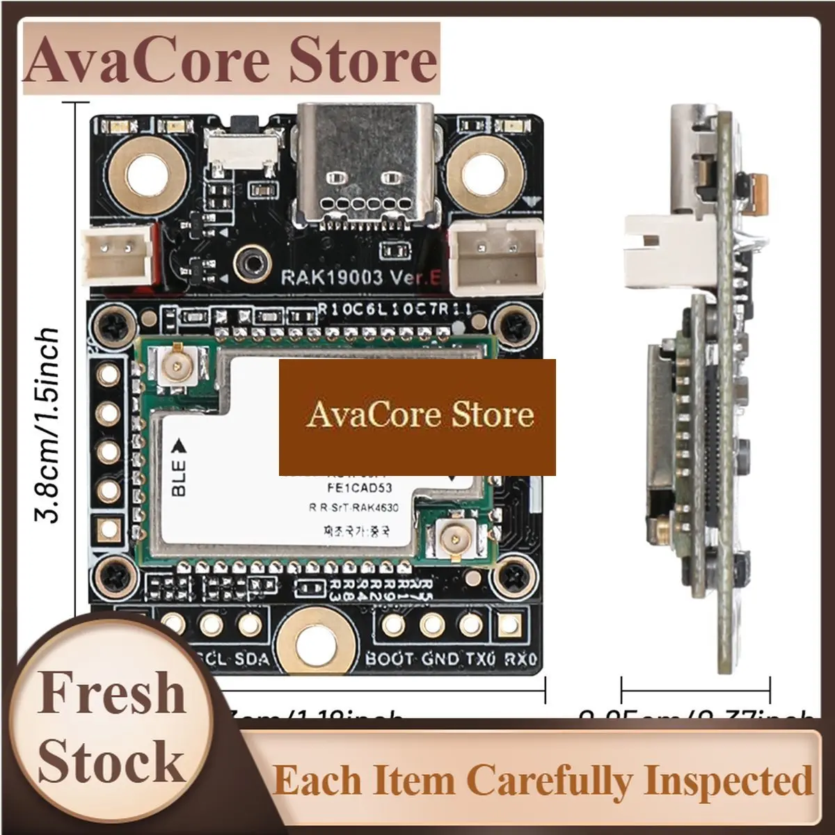 AvaCorePromotion Meshtastic Meshcore Node Repeater WisMesh RP2040 Kit Board Wisblock Core Module Lora Mesh 868mhz