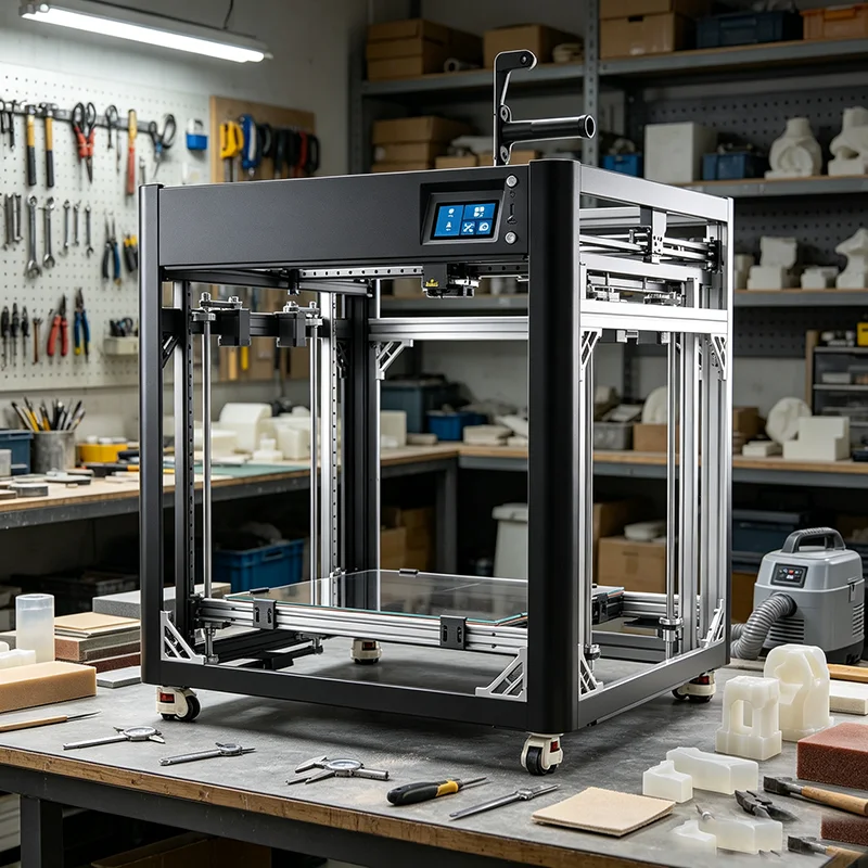 Huge Size Home 3D Printer Auto Level Plug and Play Silent FDM Printing Machine for Hobby Beginners