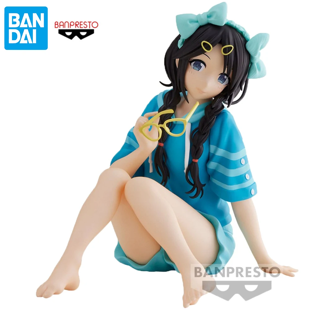 In Stock Original Banpresto Relax Time The Idolm Ster Shiny Colors Mitsumine Yuika 100mm Anime Action Model Toy Gift for Kid