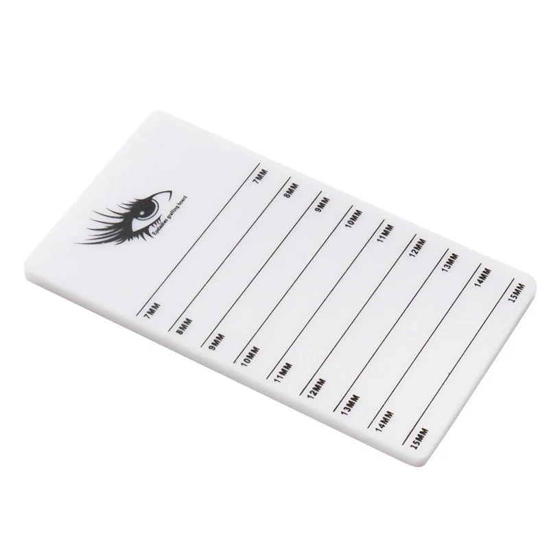 Scale Plate Multifunction Precise Eyelash Tools Dedicated Environmental Friendly Long-lasting Lash Effect Acrylic Eyelash Board