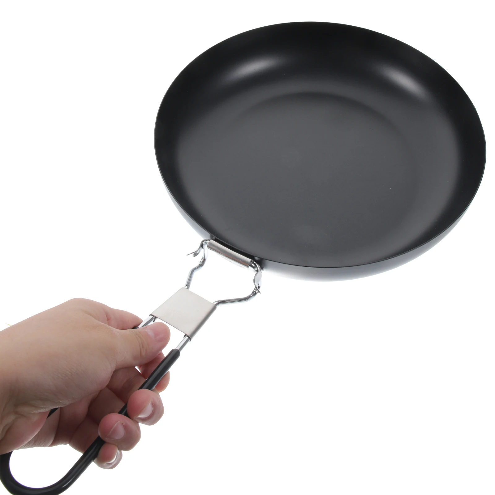 

Portable Non-Stick Pan Outdoor Camping Iron Pot Lightweight Portable Cutlery Cooking Utensil For Hiking Picnic