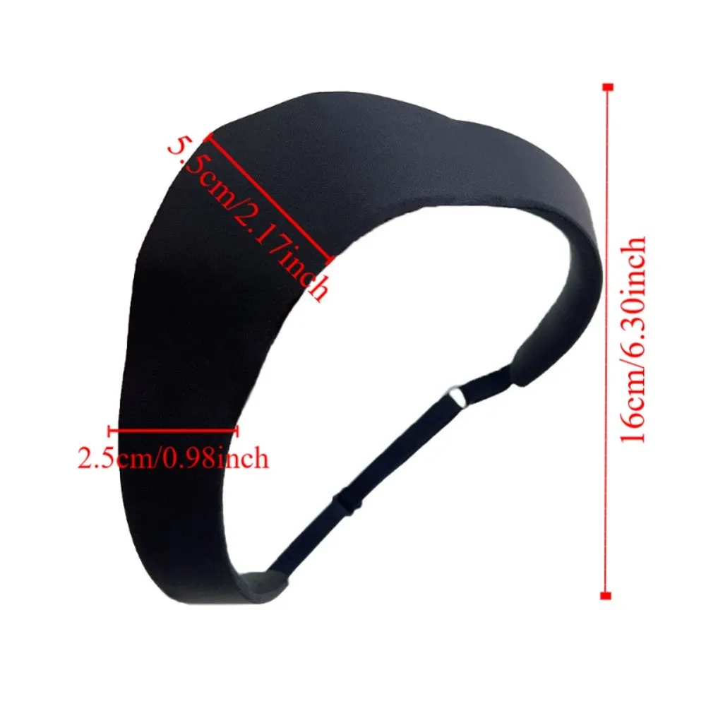 Diadema elástica con corona textil, suave, acolchado, ancho, Retro, antideslizante, aro para el pelo, estilo coreano sólido, diadema de ocio Vintage para uso diario