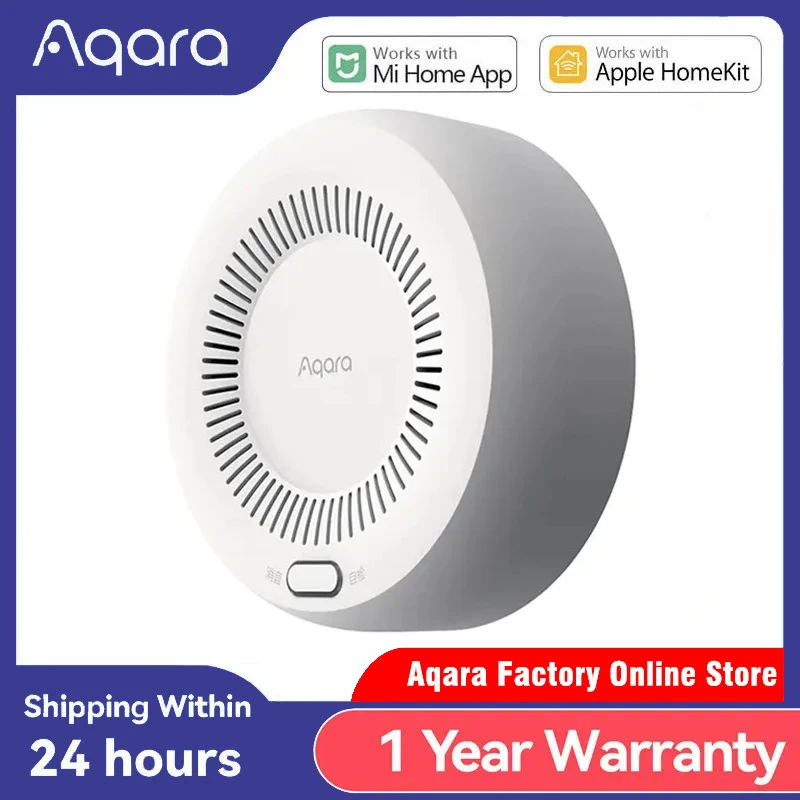 

Aqara Smart Gas Alarm Detector Gas Sensor Kitchen Smart Zigbee Wireless Fire Sensor Work With Mijia App Homekits Sensor