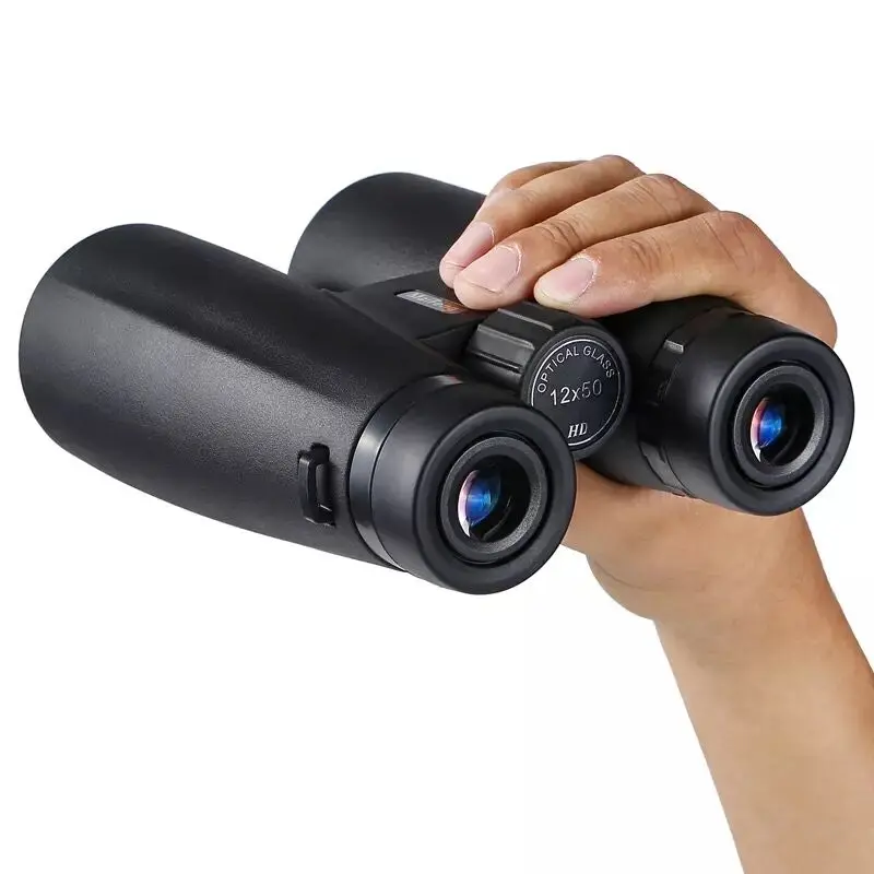 Powerful Eyepiece HD 12x50 Binoculars Professional Military Hunting Clarity Telescope MaiFeng Night Vision Binocular For Camping