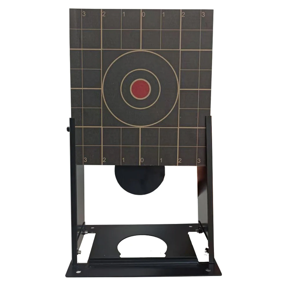 Metal Target Stand with Paper Targets Outdoor and Indoor Sports Shooting Practice Airsoft Airgun