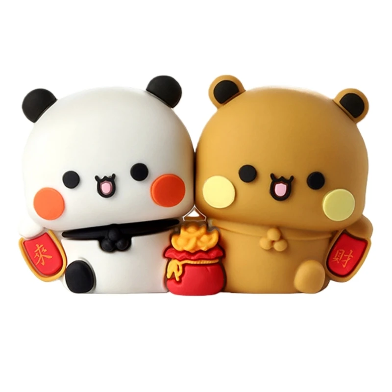 

Whimsical PVC Car Decorations Set Pvc Car Accessories Ornaments for Dashboard Auto Interior Decoration & Customization