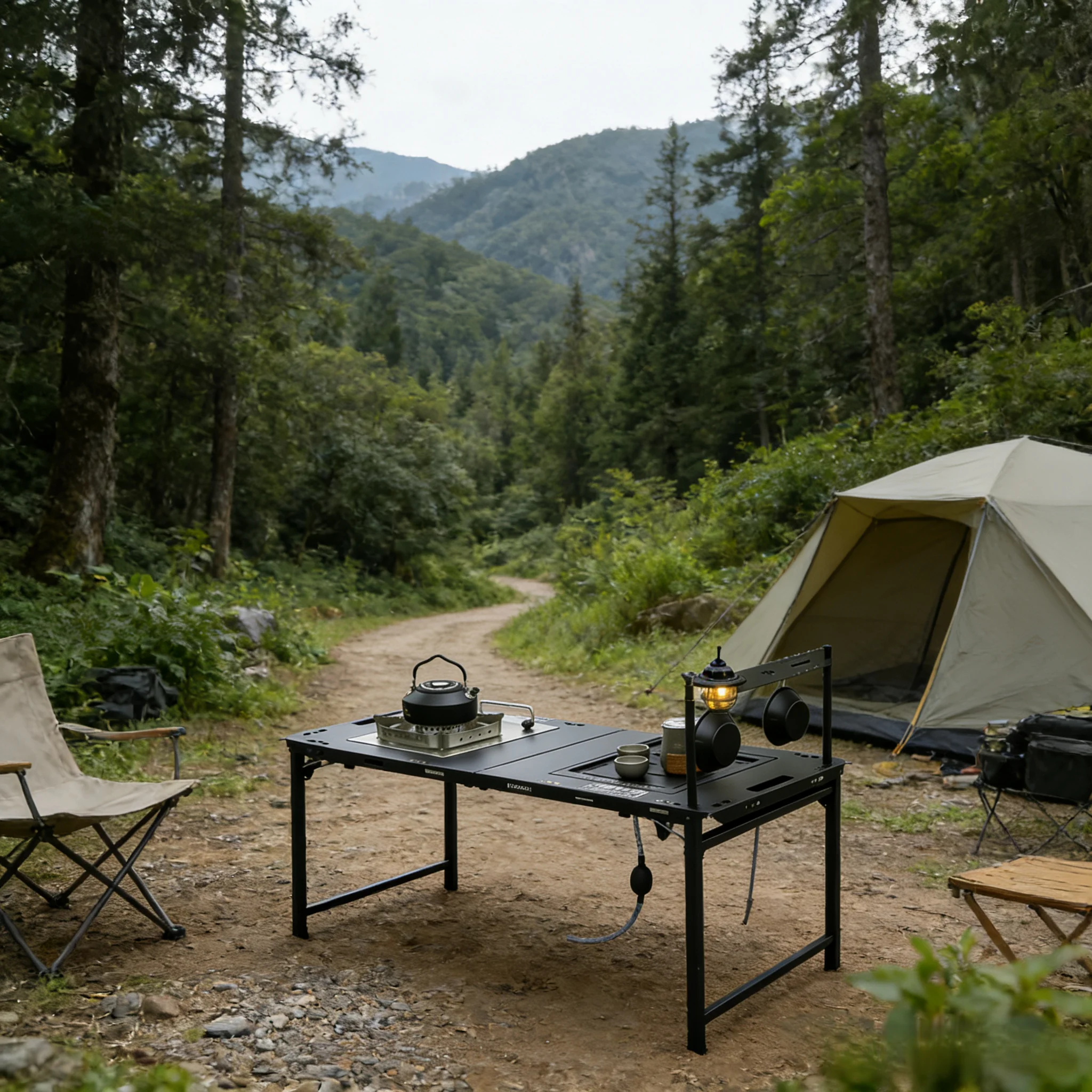 

Компактный складной тактический стол IGT, прочный уличный стол для кемпинга, походов и пикников
