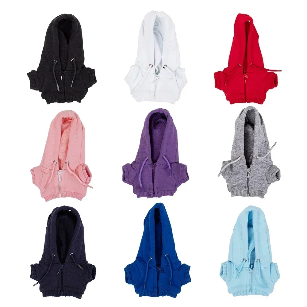 Conjunto de sudadera informal para muñecas Labubu, ropa cómoda para muñecas Labubu de 15/17cm con dobladillo acanalado, detalles, accesorios de moda para muñecas