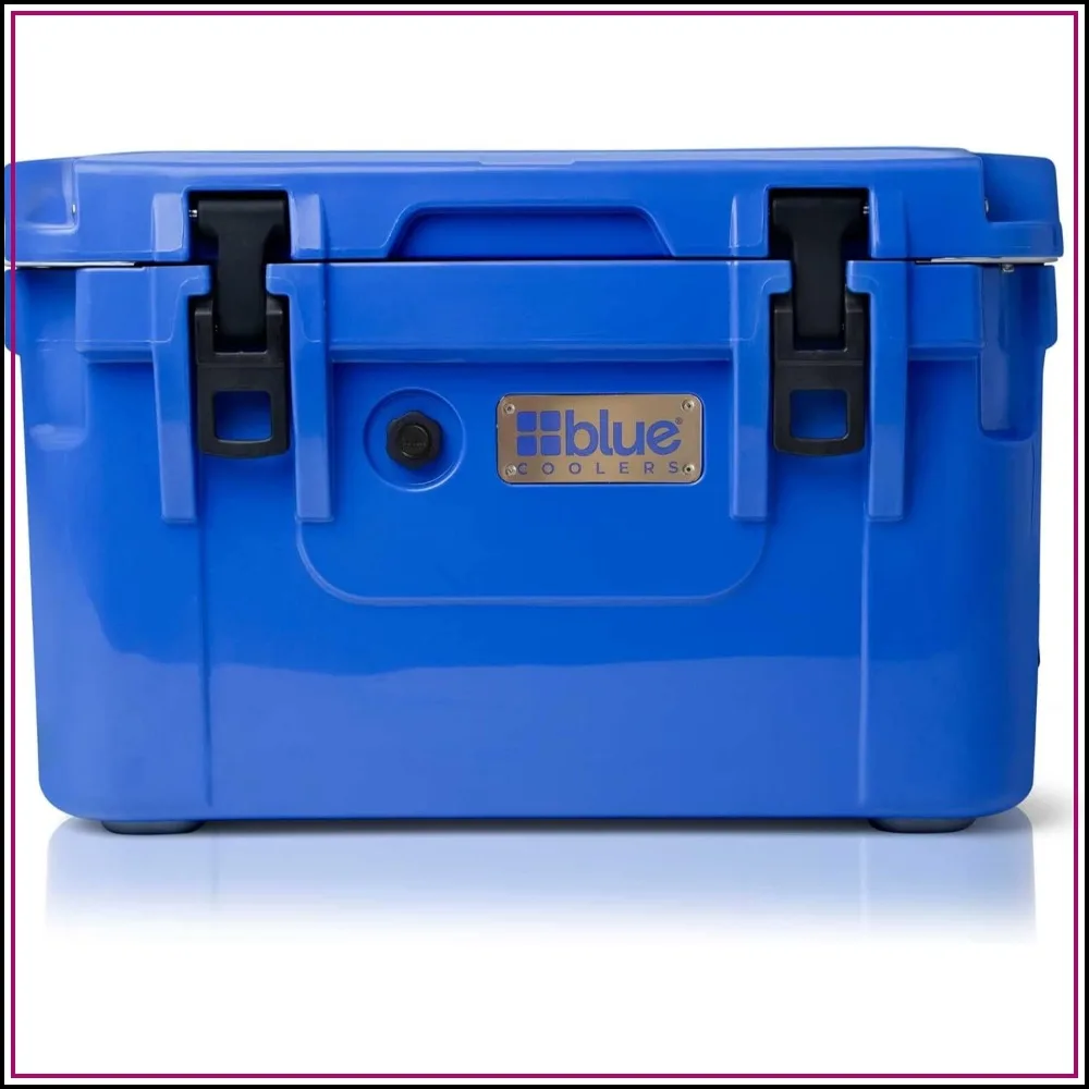 

30 Quart Roto-Molded Ice Cooler Holds Ice Up to 10 Days, Large Ice Chest for Camping Beach