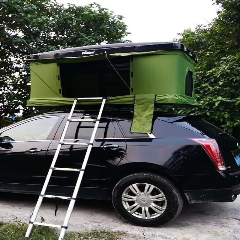 Car Roof Fully Automatic Outdoor Keep Warm Double-Layer Skylight Car Tent SUV Car Modification