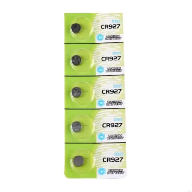 270B 5/10PIECS CR927 بطاريات عملة 3V بطاريات ليثيوم لأجهزة الطاقة المنخفضة مثل أجهزة التحكم عن بعد وساعات بطاريات CR927