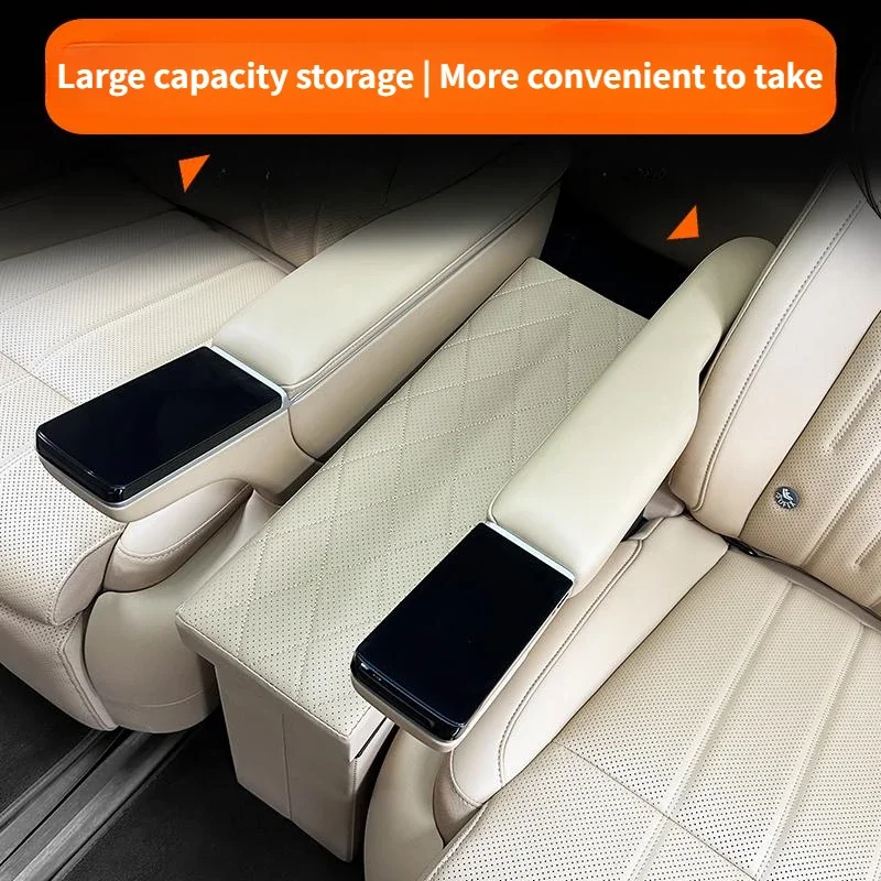 Two-row Seat Middle Aisle Storage Box Car Storage Box Modified Car Special Accessories for 25 VOYAH