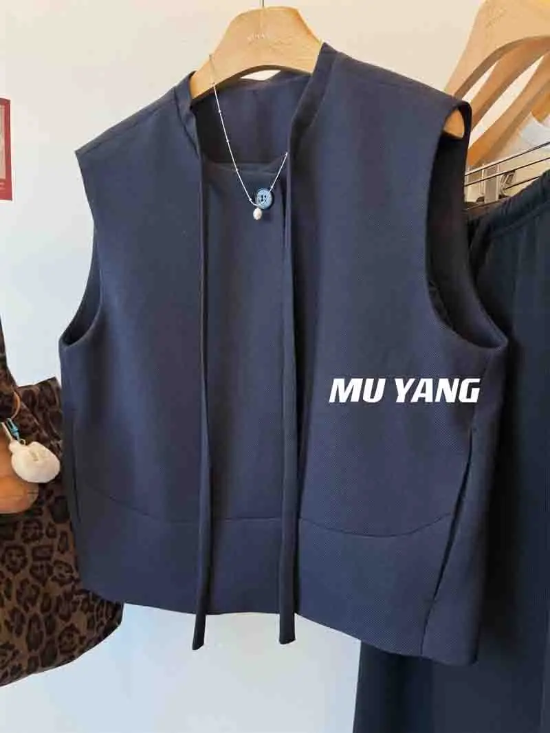 

Жилеты, толстые женские жилеты на пуговицах, летние сетчатые открытые вязаные жилеты без рукавов, легкие эластичные сращенные милые девушки Y2K, сексуальные