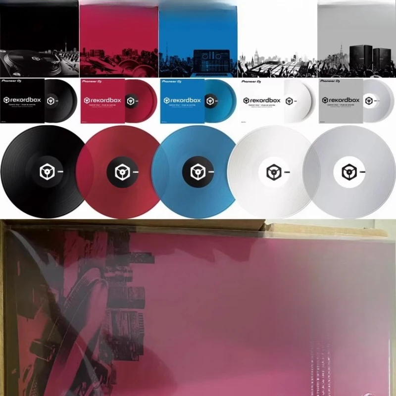 Pioneer Pioneer Time Code Juego De Discos Vinilo En Color De 2 Vinilos Con Codigo Tiempo #1