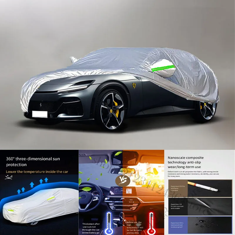 

For Ferrari Purosangue 210T Car cover Exterior Car Cover Outdoor Protection Full Car Covers Waterproof Sunshade Snow Cover