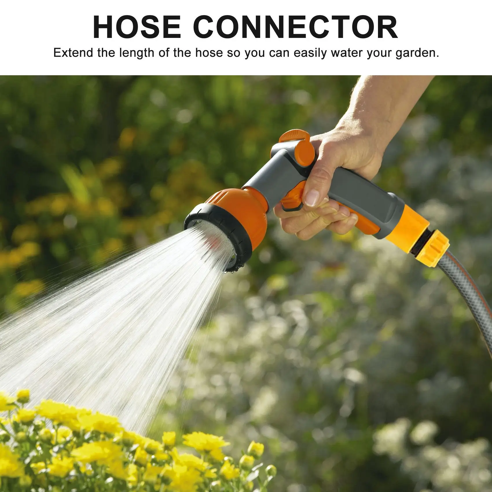 20 Pcs Garden Hose Connector Set, Connector Hose End Connector Double Hose Connectors Extender Hose Quick Connectors