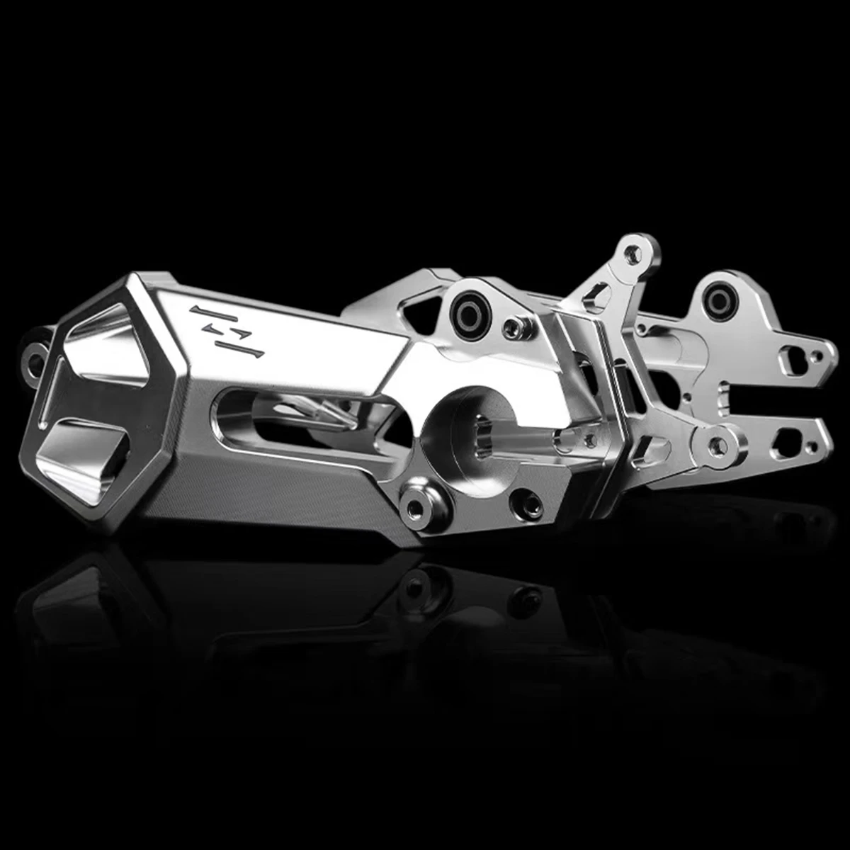 Motorcycle E-scooter Modify CNC Aluminum Alloy Suspension racetrack Swing Arm HH Ghost Rear Flat Fork For NIS N/M/F+Modify