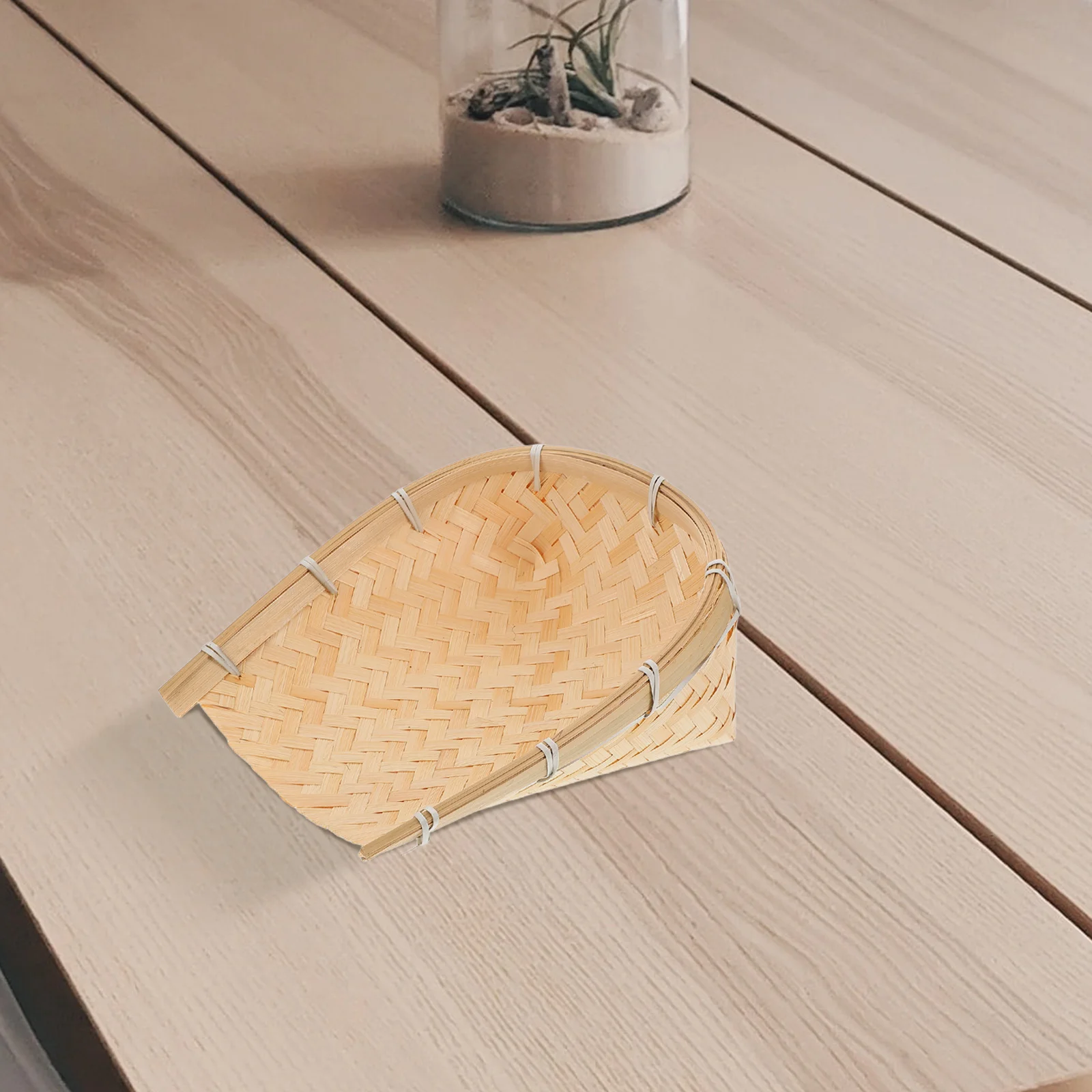 

1pcs Woven Dustpan Trick Prop Empty Popcorn Gimmick For Magician Stage Performance Birthday Halloween Christmas