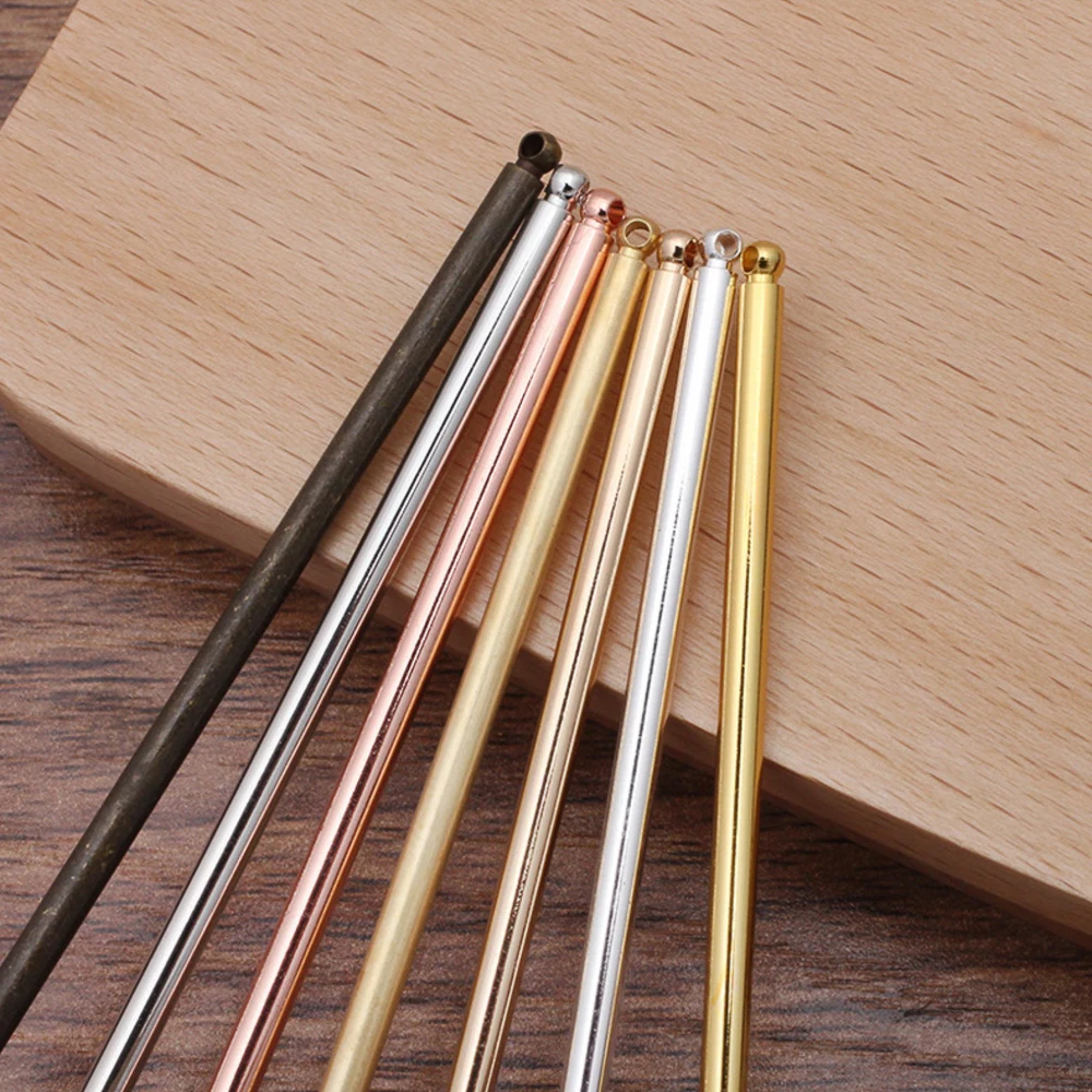 REGELIN 5pcs/lot 130mm Needle Bun Hair Sticks/Pins Hairpins Gold/Antique Bronze Plated Fashion Hairwear DIY Accessories