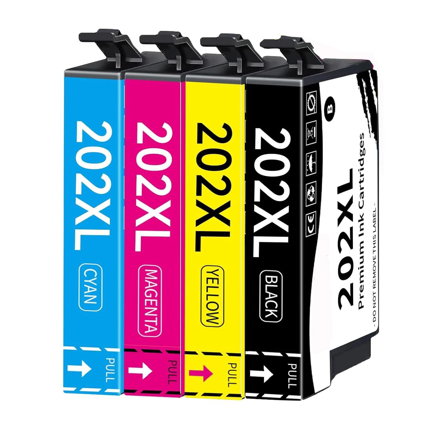 202XL Ink Cartridges Remanufactured for Epson 202 Ink Cartridges for Epson Printer Expression Home XP-5100 Workforce WF-2860