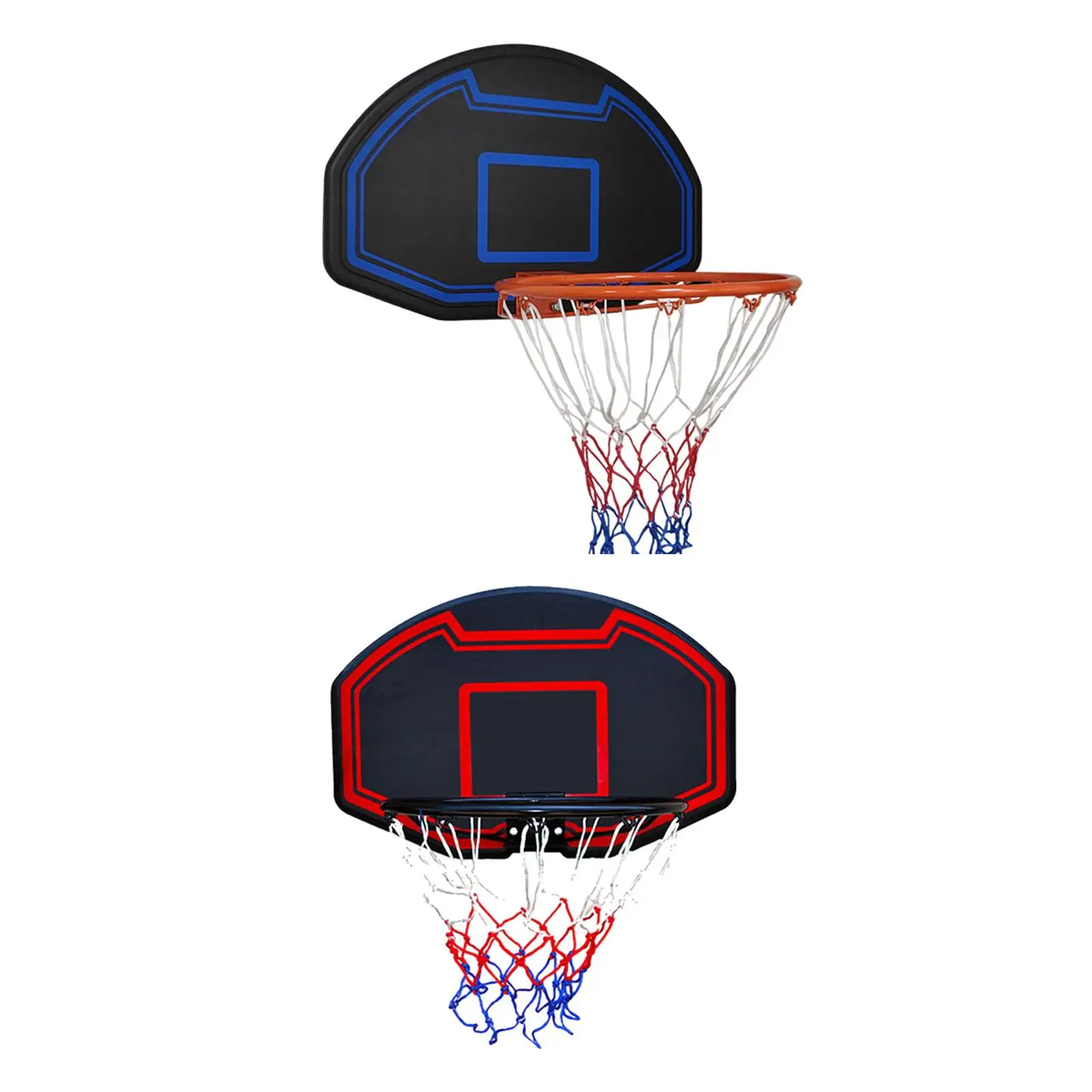 Basketball Hoop,Basketball Goal Basketball Frame Accessories Toy Backboard Basketball Games for Outside Garden Door Kids Wall