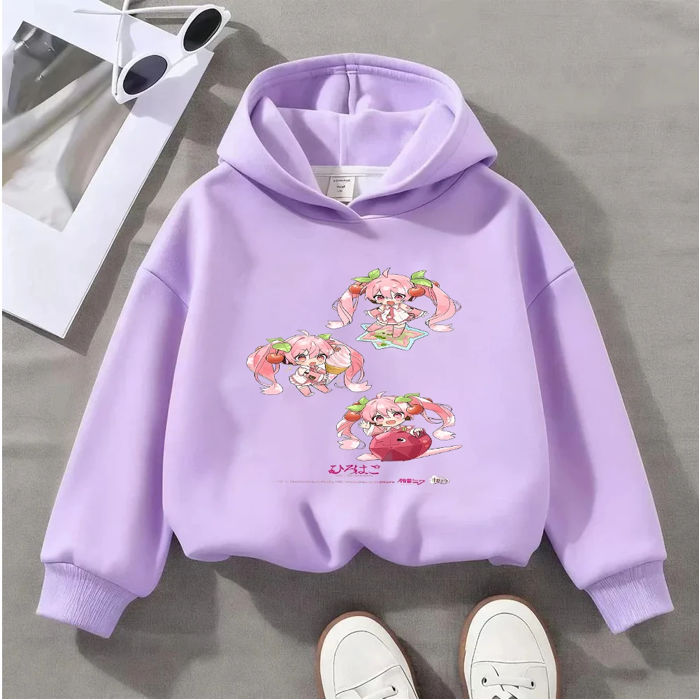 

Hatsune Miku Harajuku Printed Pattern Anime Cartoon Graphic Hoodie Sweatshirt for Women Men Fashion Casual Pullover