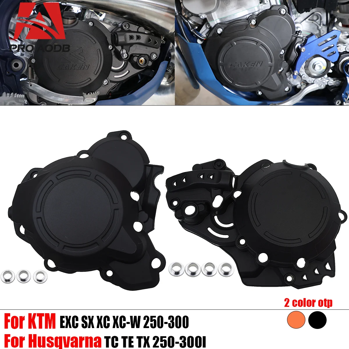 

Ignition Protector and Clutch Guard Cover For KTM EXC SX XC XC-W TPI For Husqvarna TC TE TX For Gas Gas EC EX MC 250 300i etc