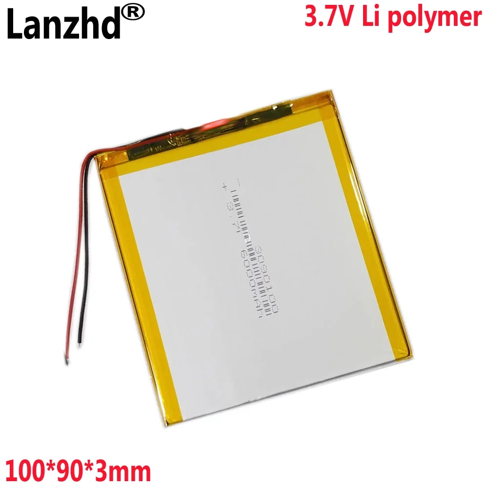 3.7V 6000mAh 3090100 Li Polymer Li-ion Battery For 7 inch 9 inch 12 inch tablet PC DVD Power bank E-book battery