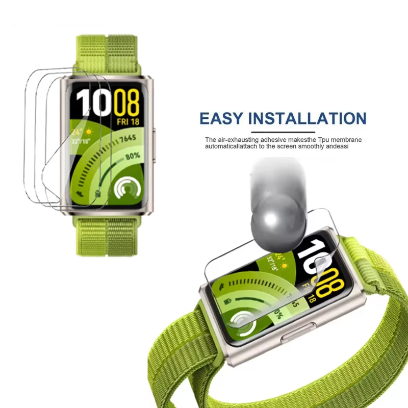 

Hydrogel Film for Huawei Band 11 PRO Soft TPU Clear Anti-scratch Screen Protector Film for Huawei Band 11Pro Not Glass