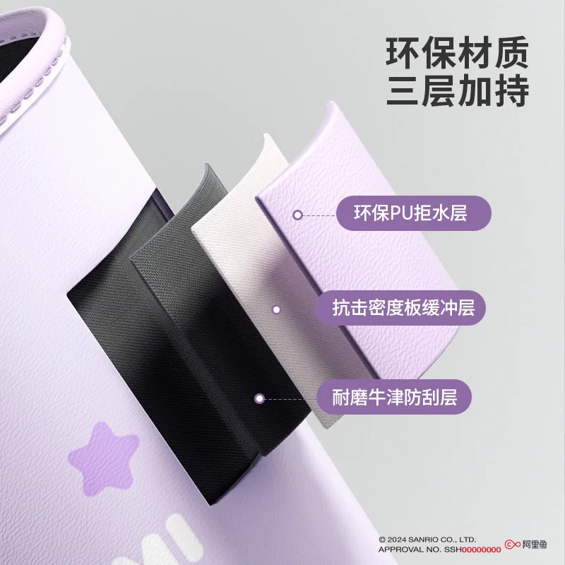 مرحبا كيتي مينيسو مقعد السيارة الخلفي حقيبة التخزين تخزين الرف القمامة صندوق تخزين معلق الكرتون كورومي بلدي ميلودي اكسسوارات السيارات