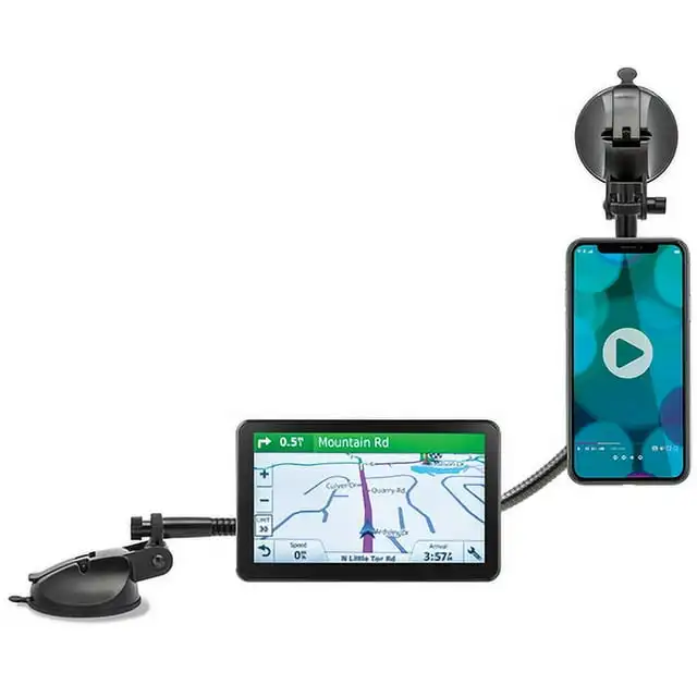 

HD Gear Rack PRO Portable Dashboard and Windshield Multi Accessory Phone and GPS Mount