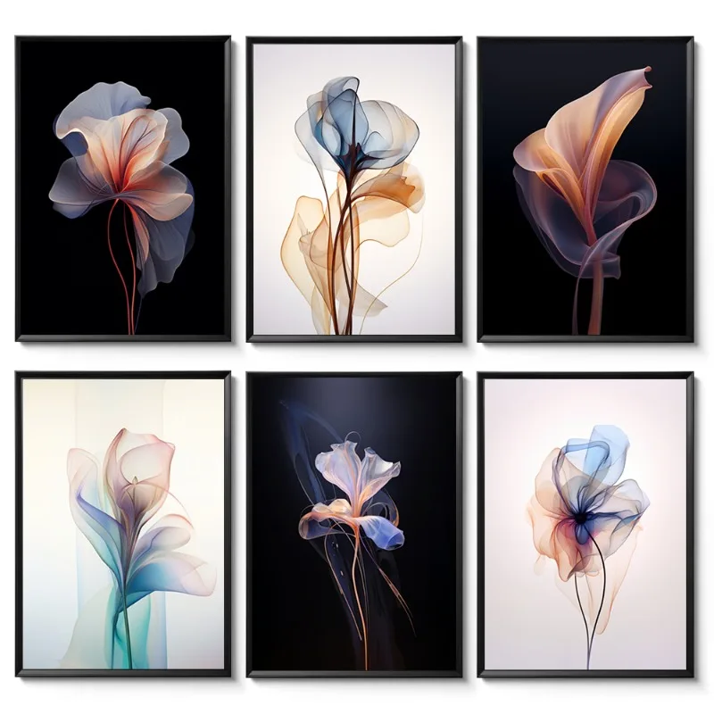 Abstract Floral Can… - image