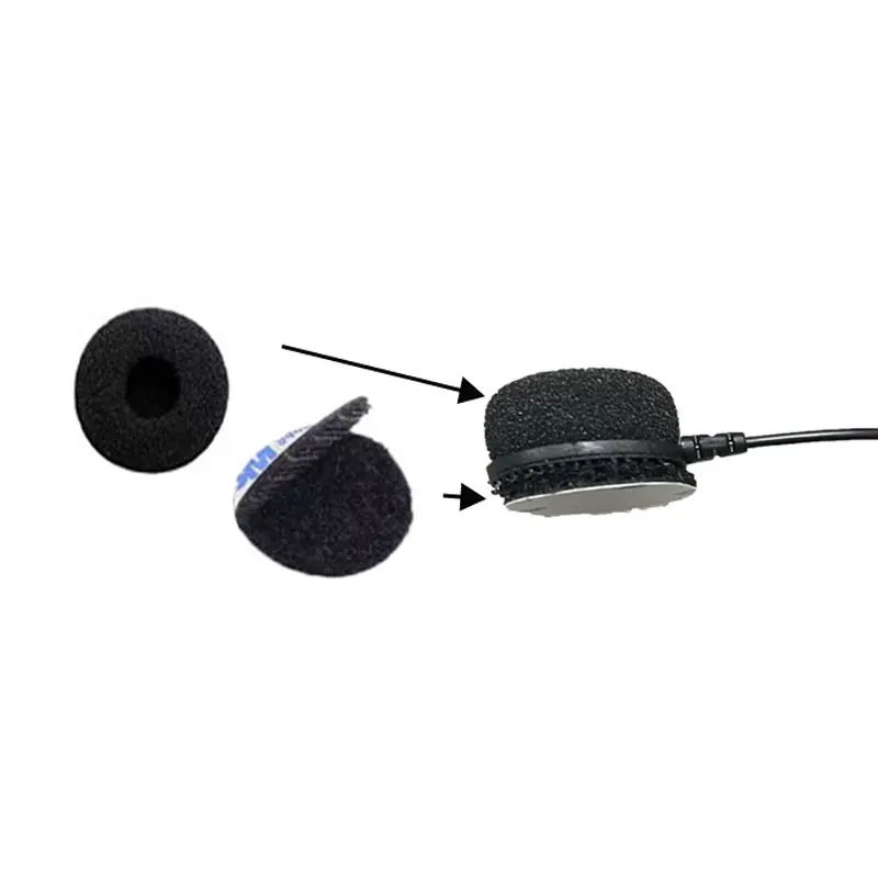 ソフトコードマイクスポンジ ASMAX Z1 ヘルメット Bluetooth ヘッドセットアクセサリー