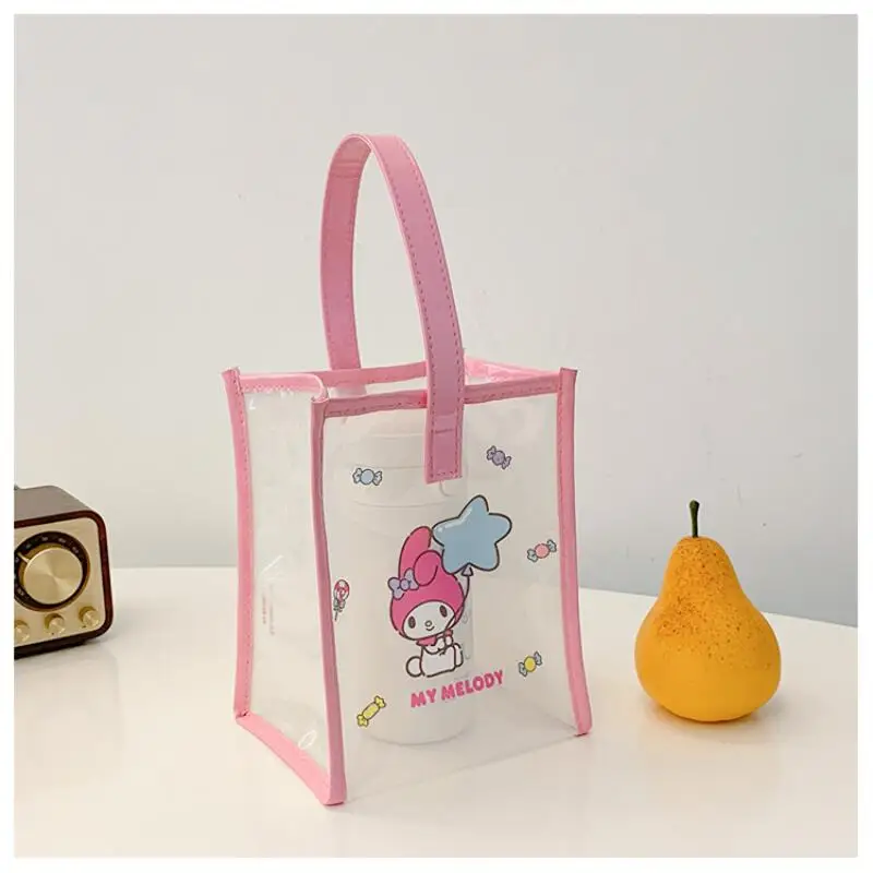 سانريو مرحبا كيتي بلدي ميلودي كورومي حقيبة يد حقيبة مستحضرات التجميل منتج رائج البيع منتج جديد Kawaii الكرتون في الهواء الطلق الحرم الجامعي الكبار #2