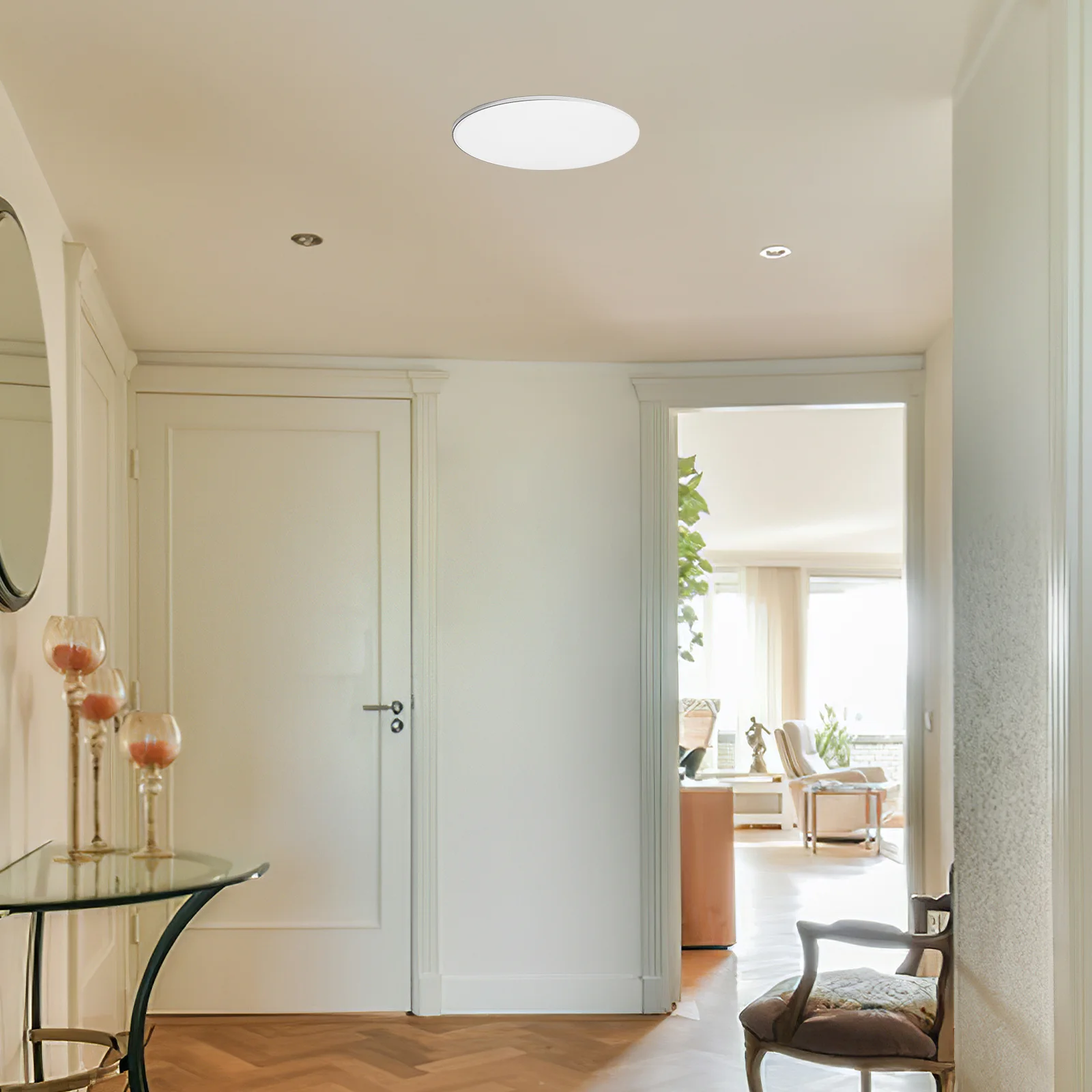 Acrylic Downlight Diffuser Panel Round Frosted Ceiling Lamp Shade Cover Soft Light Filter Recessed Lighting Cover