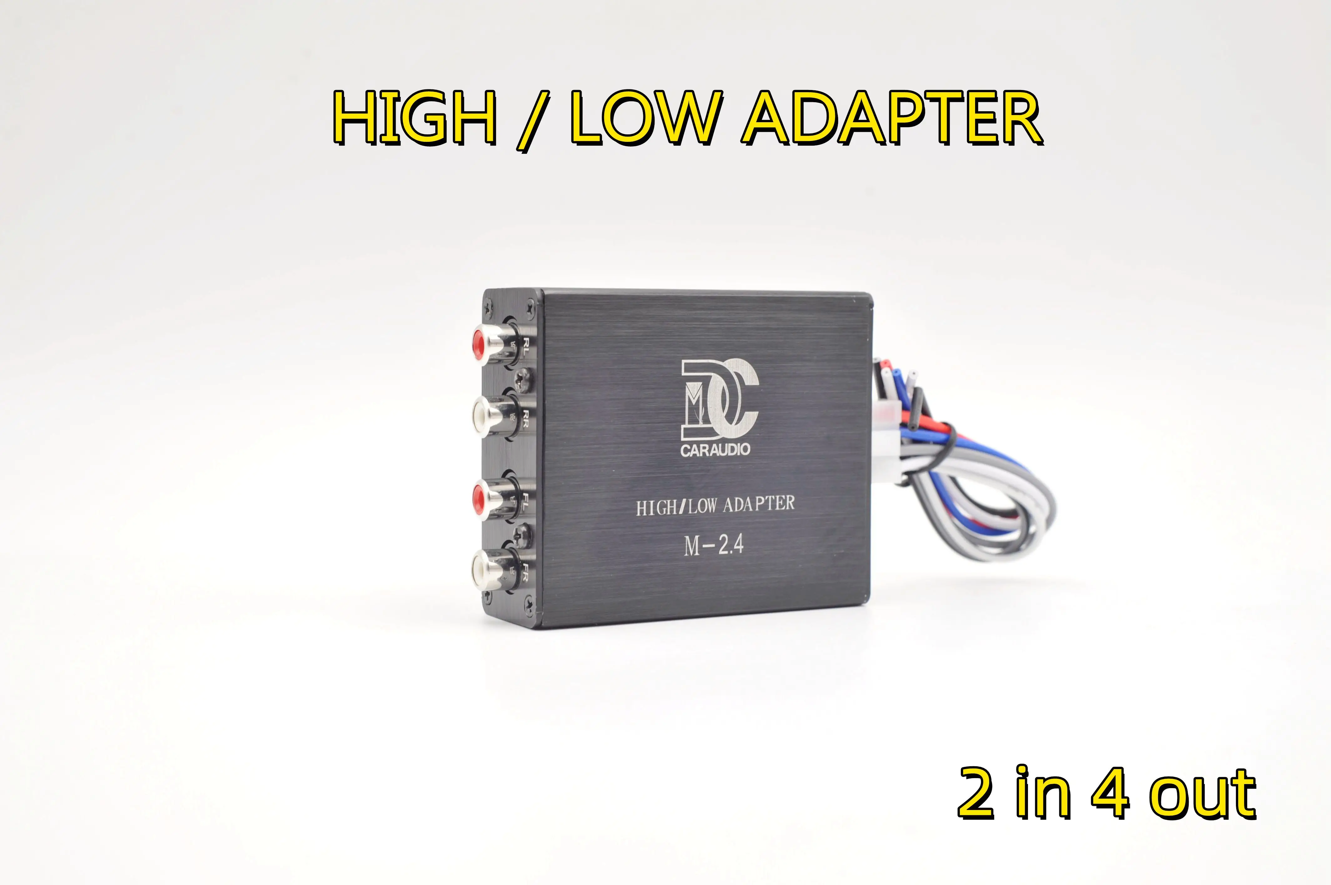 

1 шт., автомобильный аудиоусилитель, 2 дюйма, 4 выхода