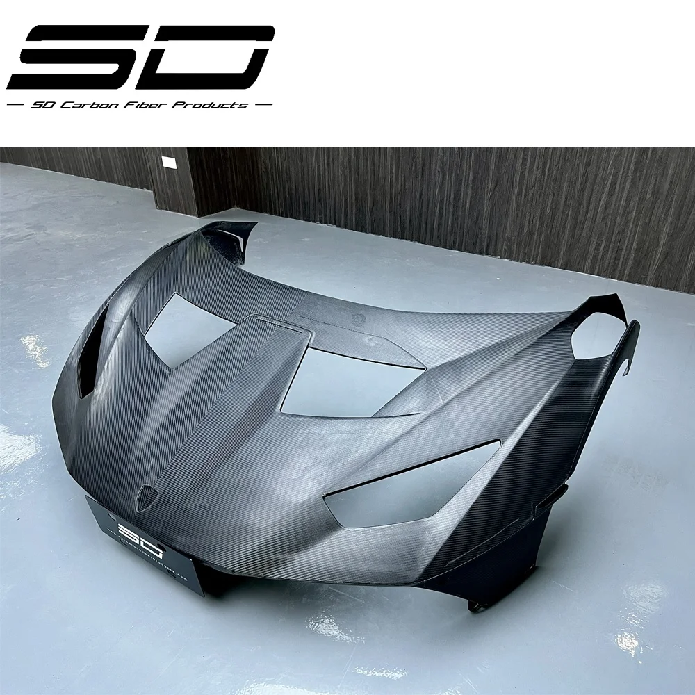 Hura-can EVO  UPgrade STO  Dry Carbon Hood Bonnet  For Lambo Hura-can STO